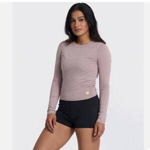 Vuori Women Long-Sleeve Coast Crop Crew Size Small